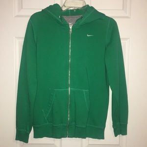Green Nike Hoodie size L